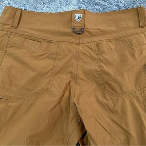 Kuhl Renegade Shorts Men’s 34 Rust Brown Outdoor Casual Hiking Nylon 10” Inseam